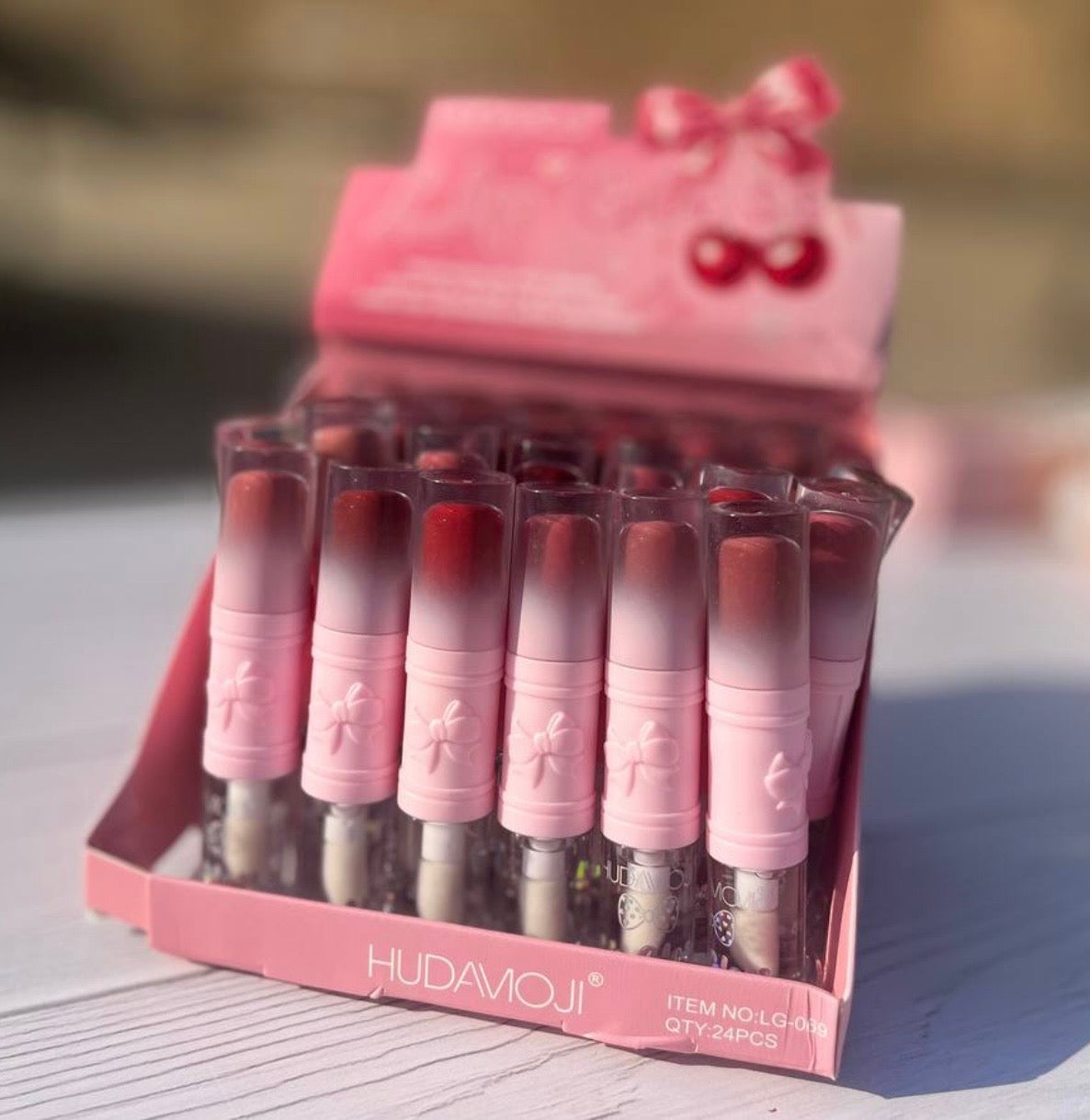 Hudamoji 2 in 1 Liquid Lipstick/Lip Gloss