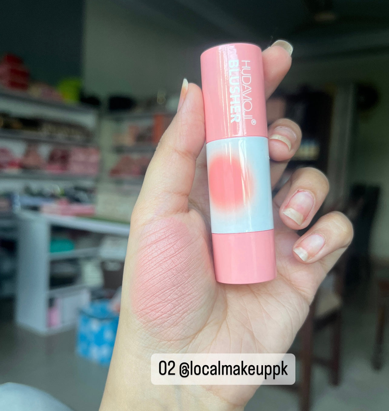 Hudamoji Puff Powder Blush