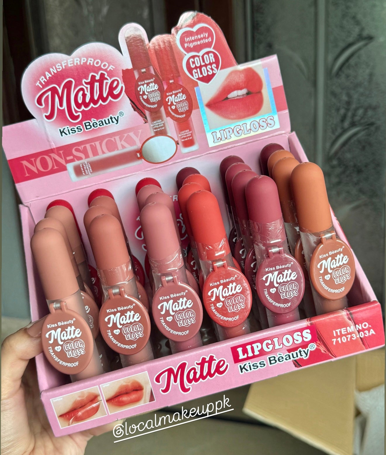 Kiss Beauty Matte Mirror Lipstick