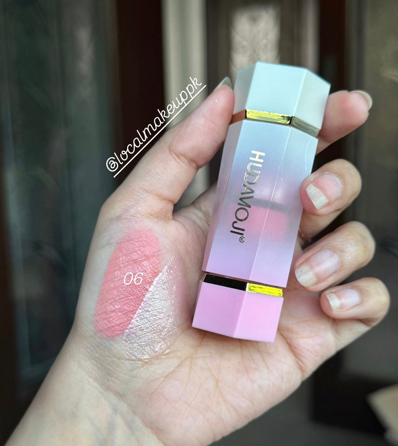 Hudamoji 2 in 1 Liquid Blush + Highlighter