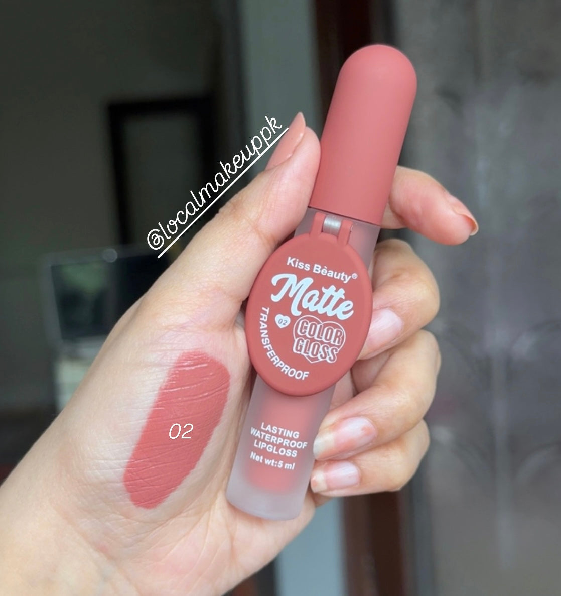 Kiss Beauty Matte Mirror Lipstick