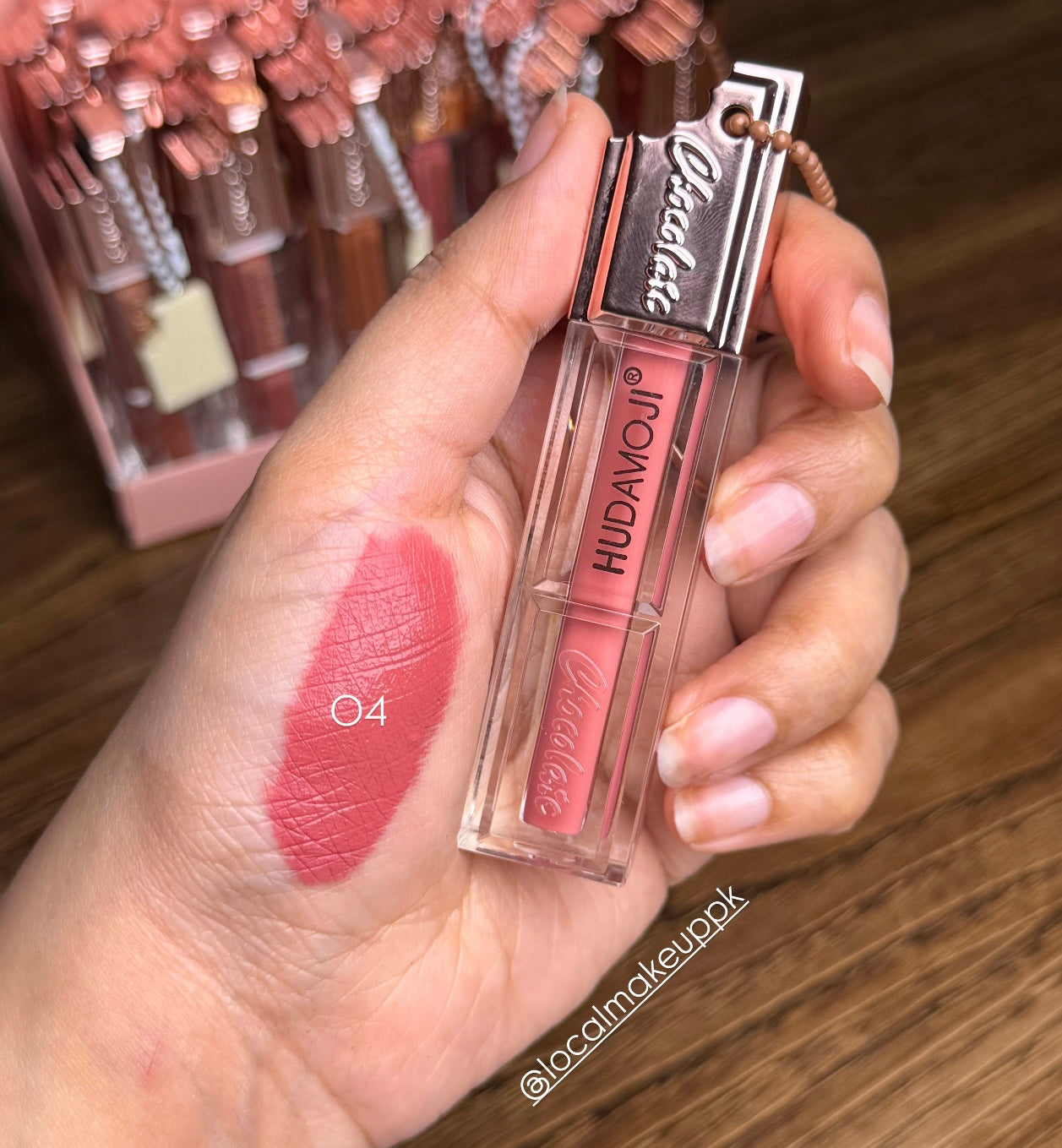 Hudamoji Chocolate Liquid Lipstick