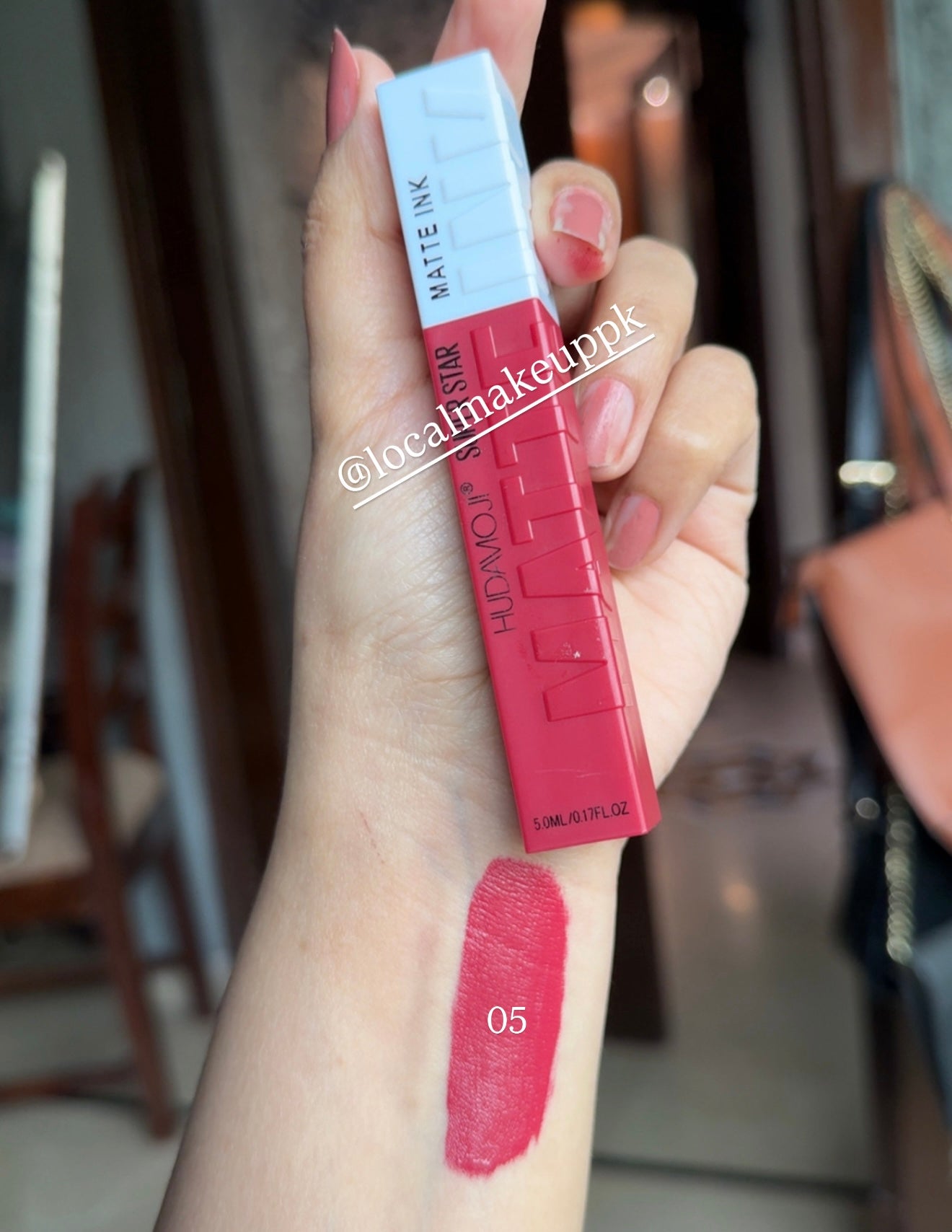 Hudamoji Matte Ink Liquid Lipstick