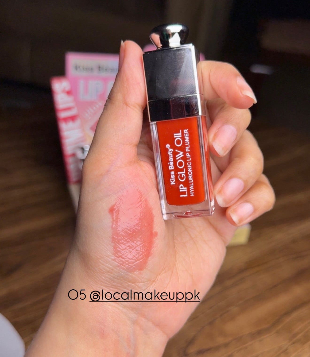 Kiss Beauty Glow Lip Oil