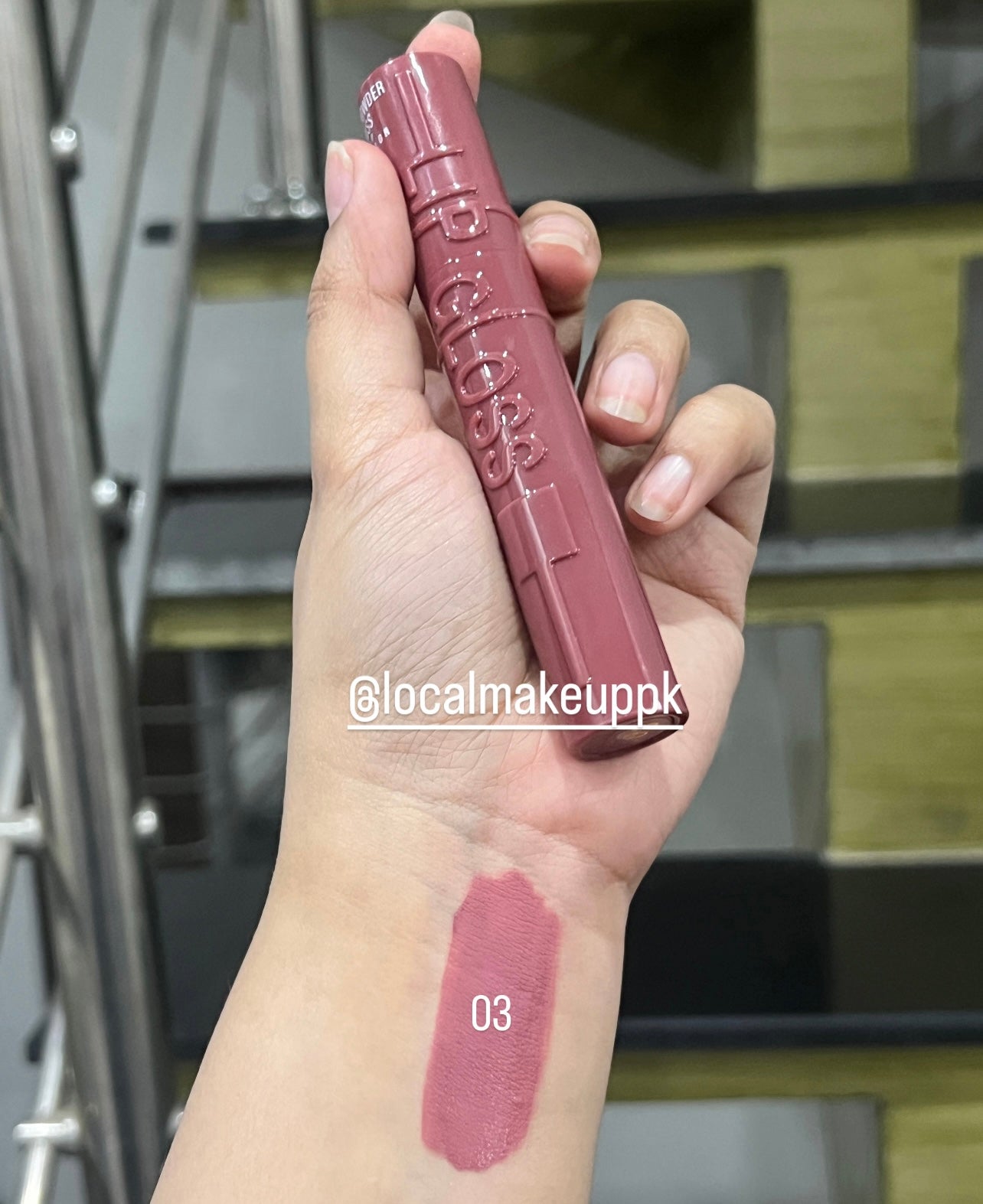 Karite Powder Kiss Liquid Lipstick on