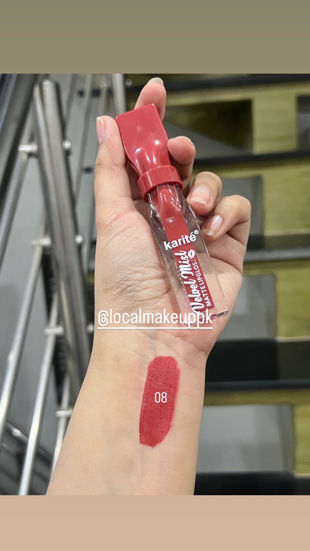 Karite Velvet Mist Liquid Lipstick