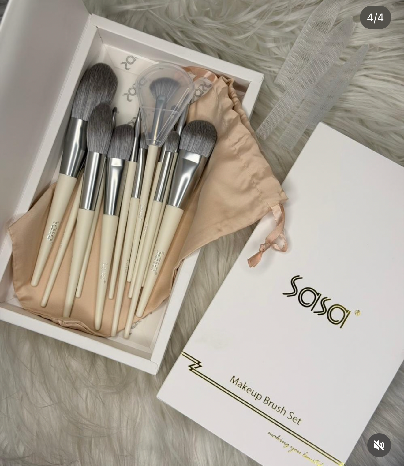 Sasa Makeup Brush Set (12 Pcs)