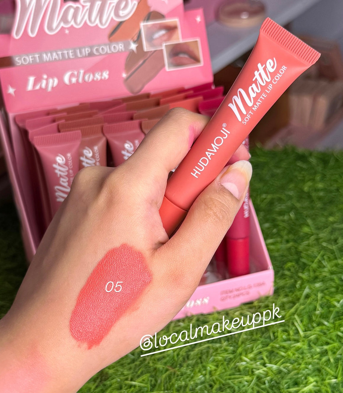 Hudamoji Matte Tube Liquid Lipstick