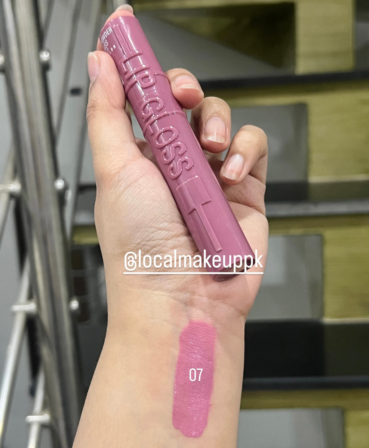 Karite Powder Kiss Liquid Lipstick on