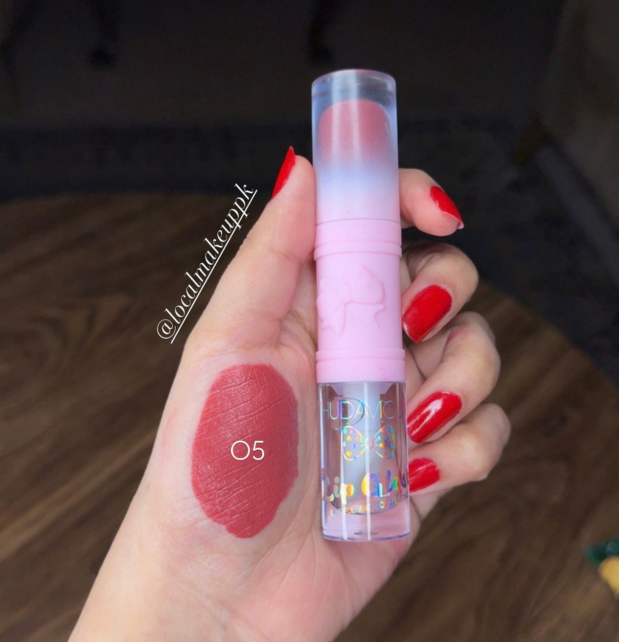 Hudamoji 2 in 1 Liquid Lipstick/Lip Gloss