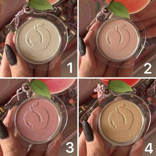 Hudamoji Peach Highlighter 🍑