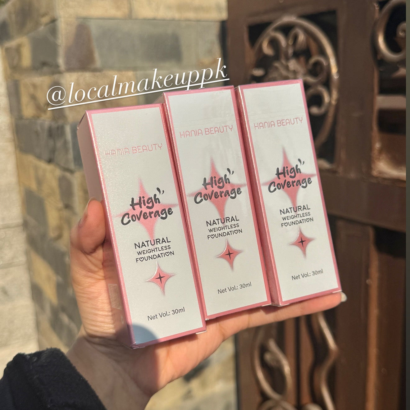 Hania Beauty High Coverage Foundation