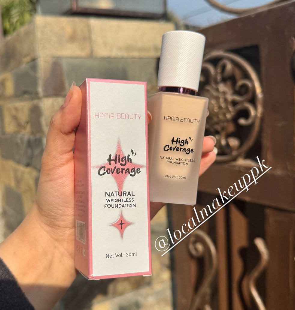 Hania Beauty High Coverage Foundation