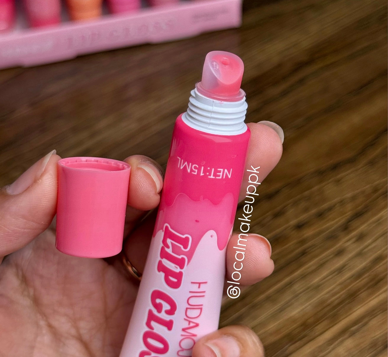 Hudamoji Heart Lip Gloss