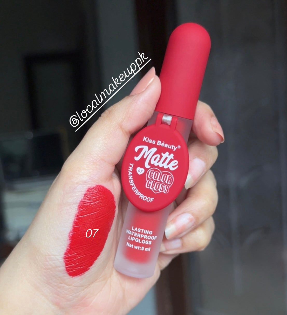Kiss Beauty Matte Mirror Lipstick