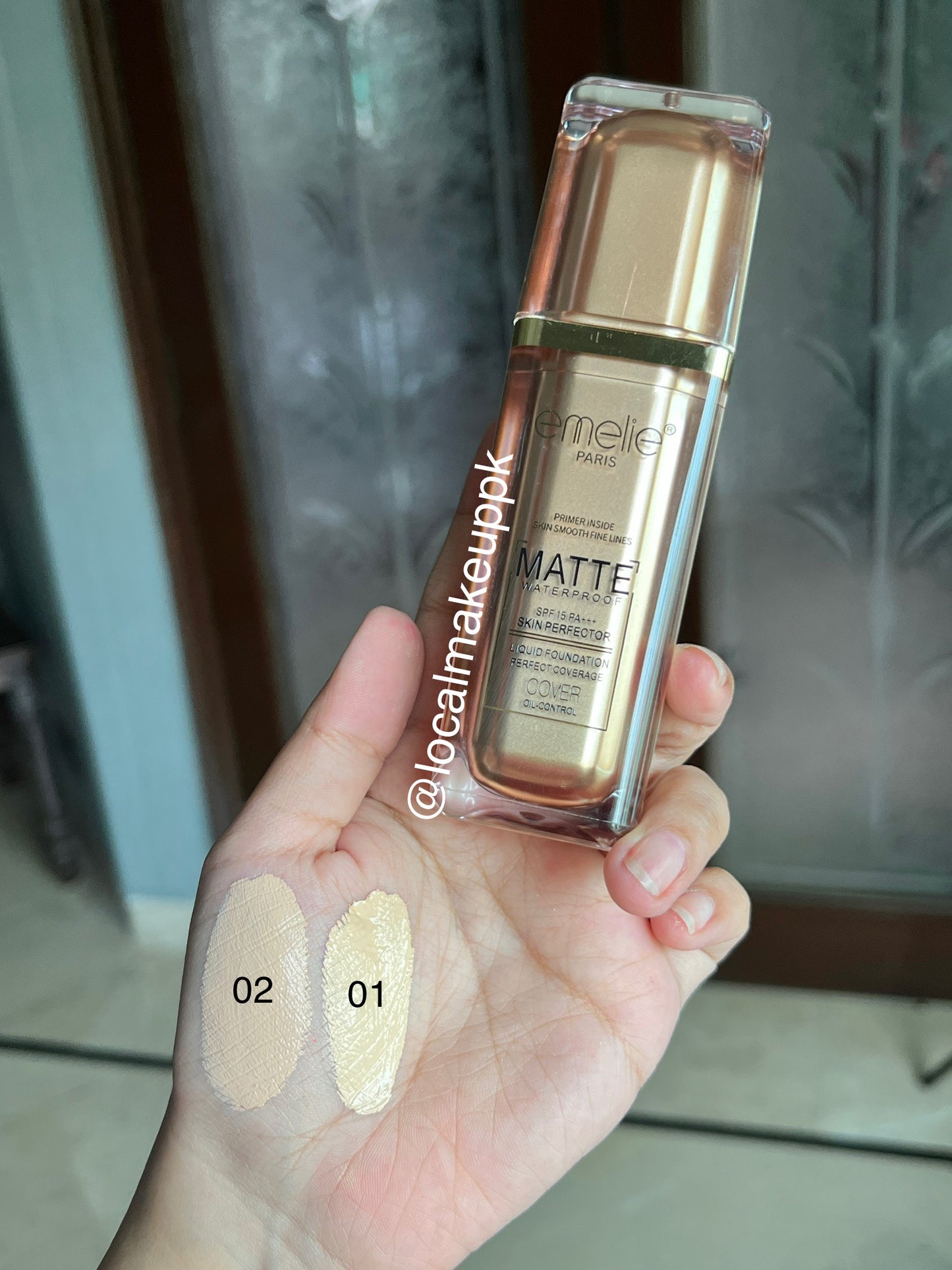 Emelie Matte Skin Perfector Foundation