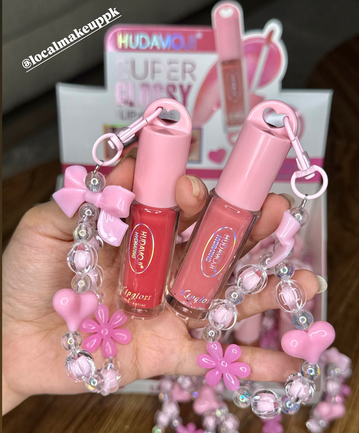 Hudamoji Super Charm Glosses 🎀🩷