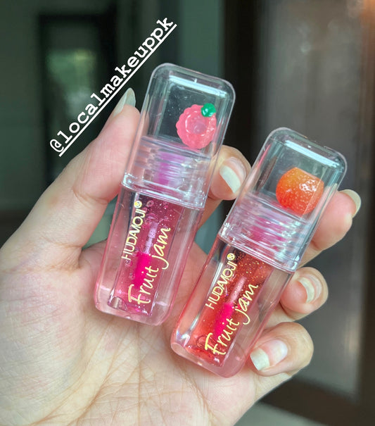 Hudamoji Fruit Jam Lip Glosses