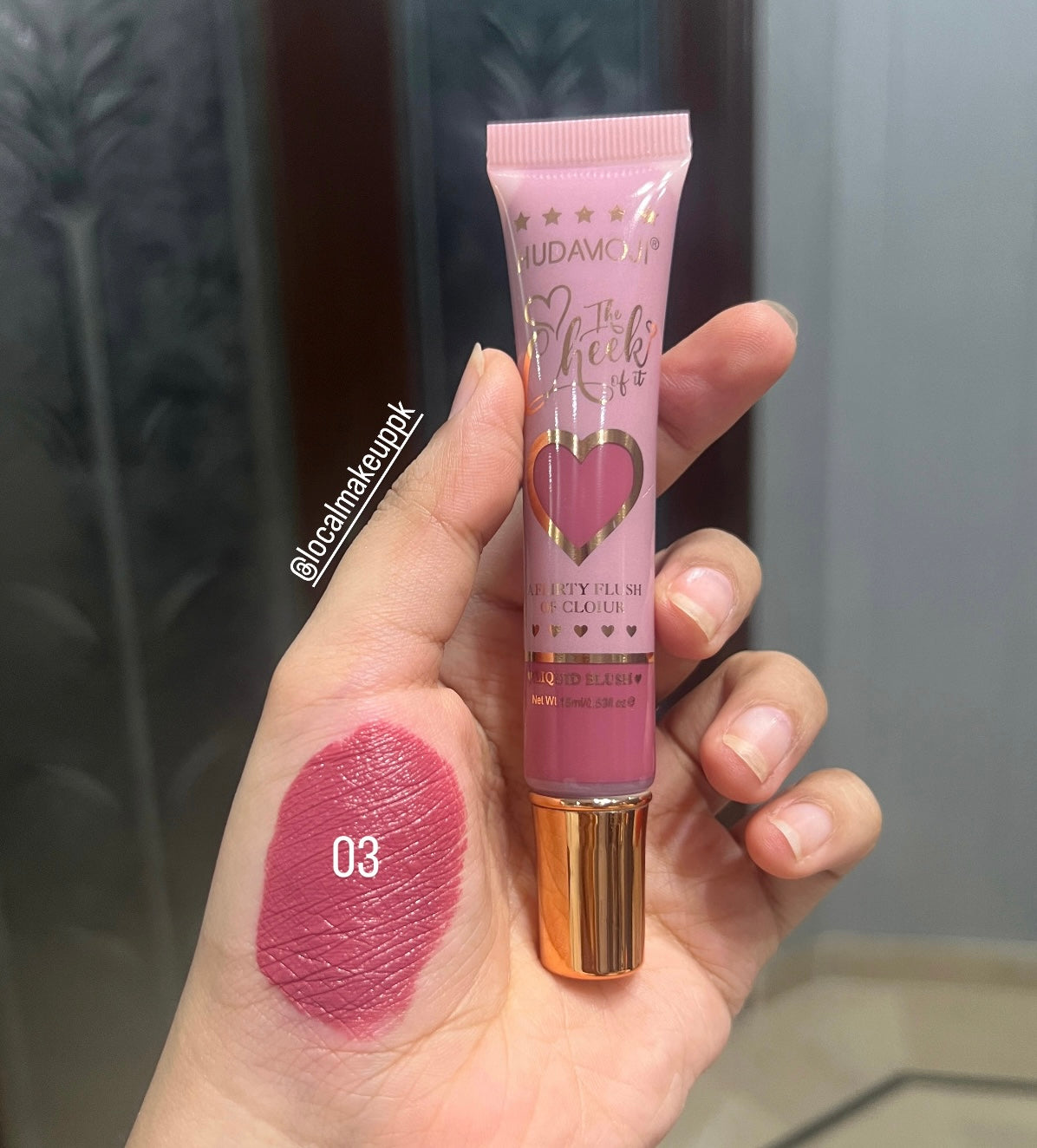 Hudamoji Cheek Liquid Blush