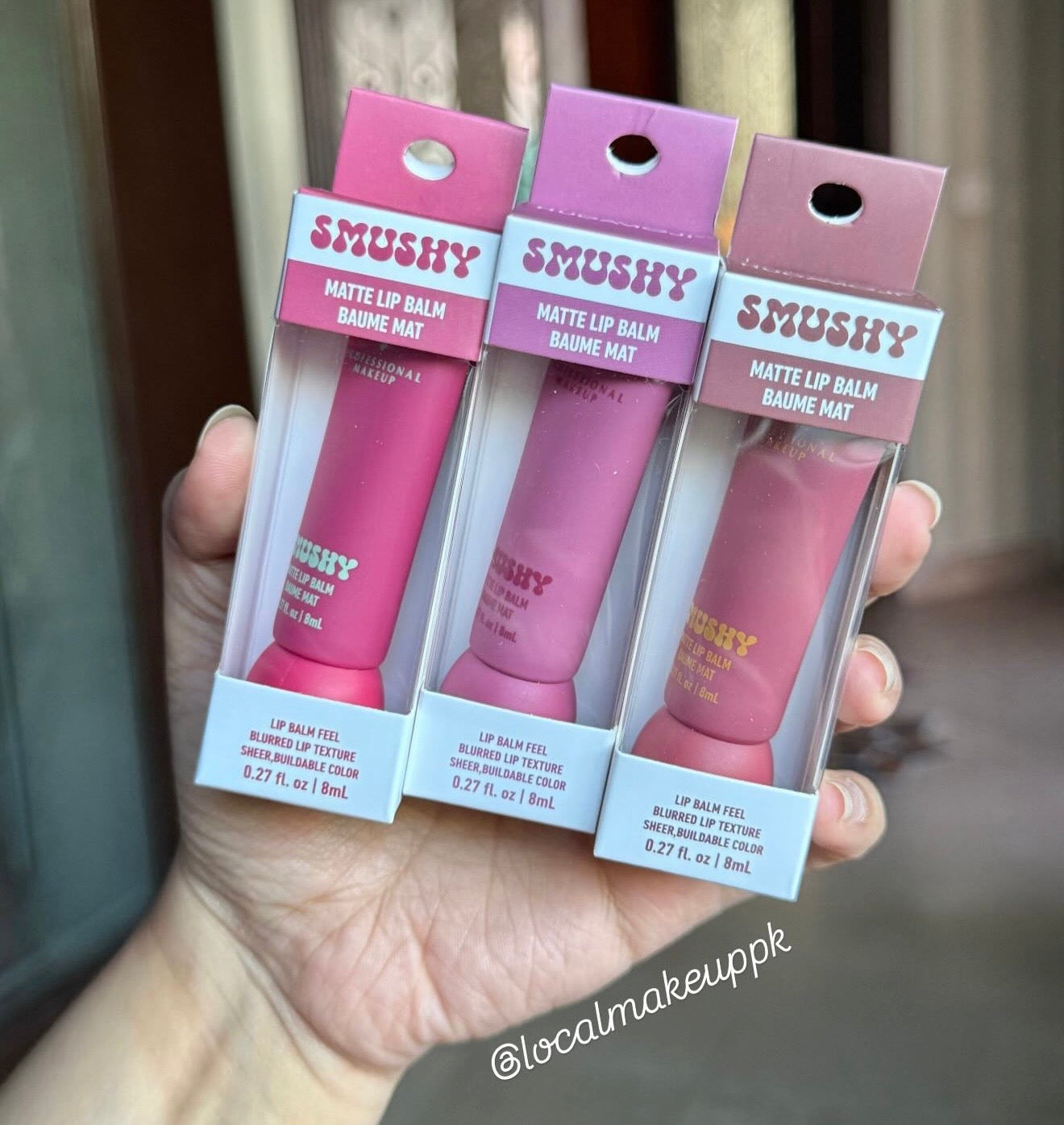 Hudamoji Smushy Matte Lip Balm