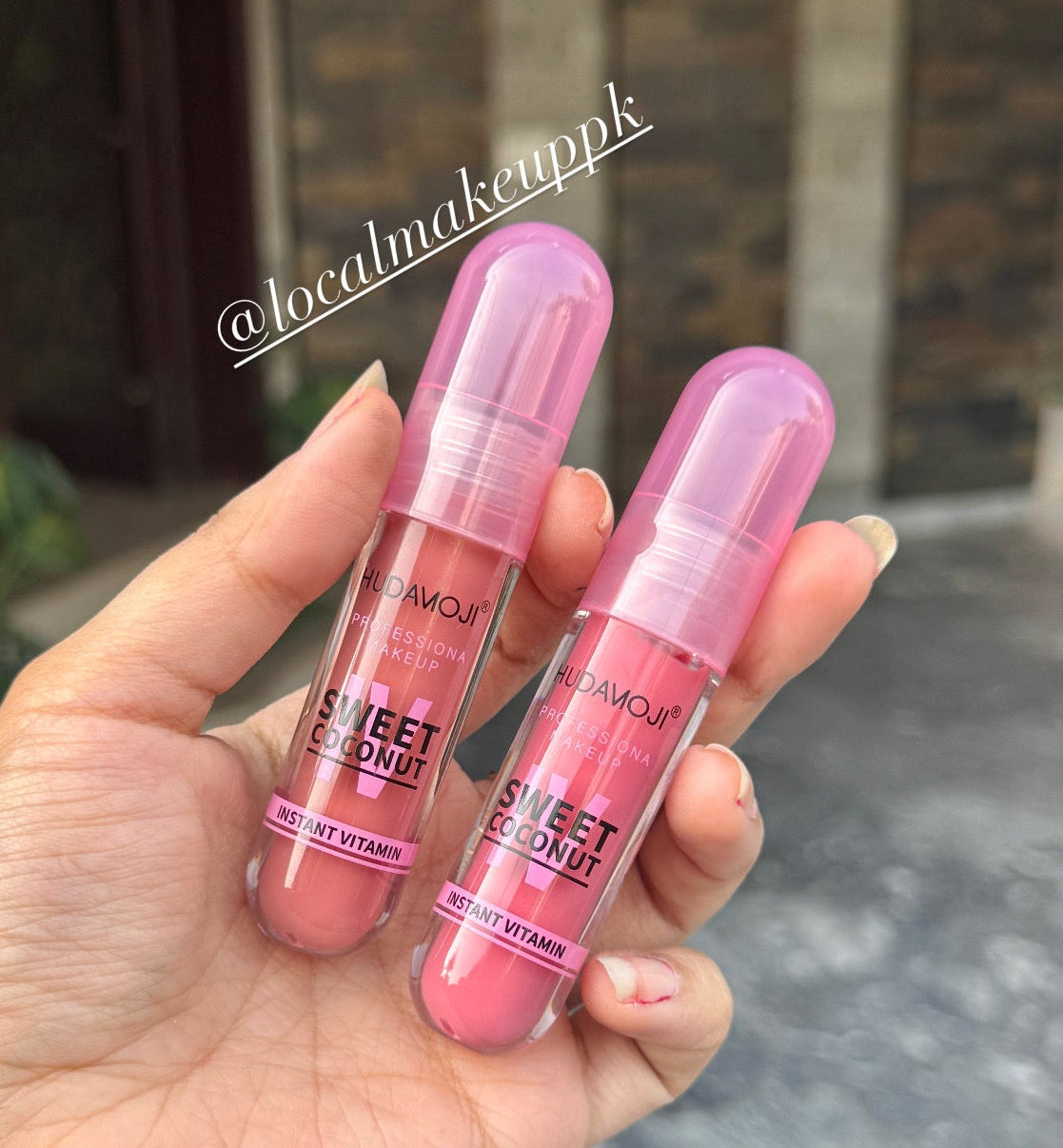Hudamoji Sweet Coconut Lip Gloss