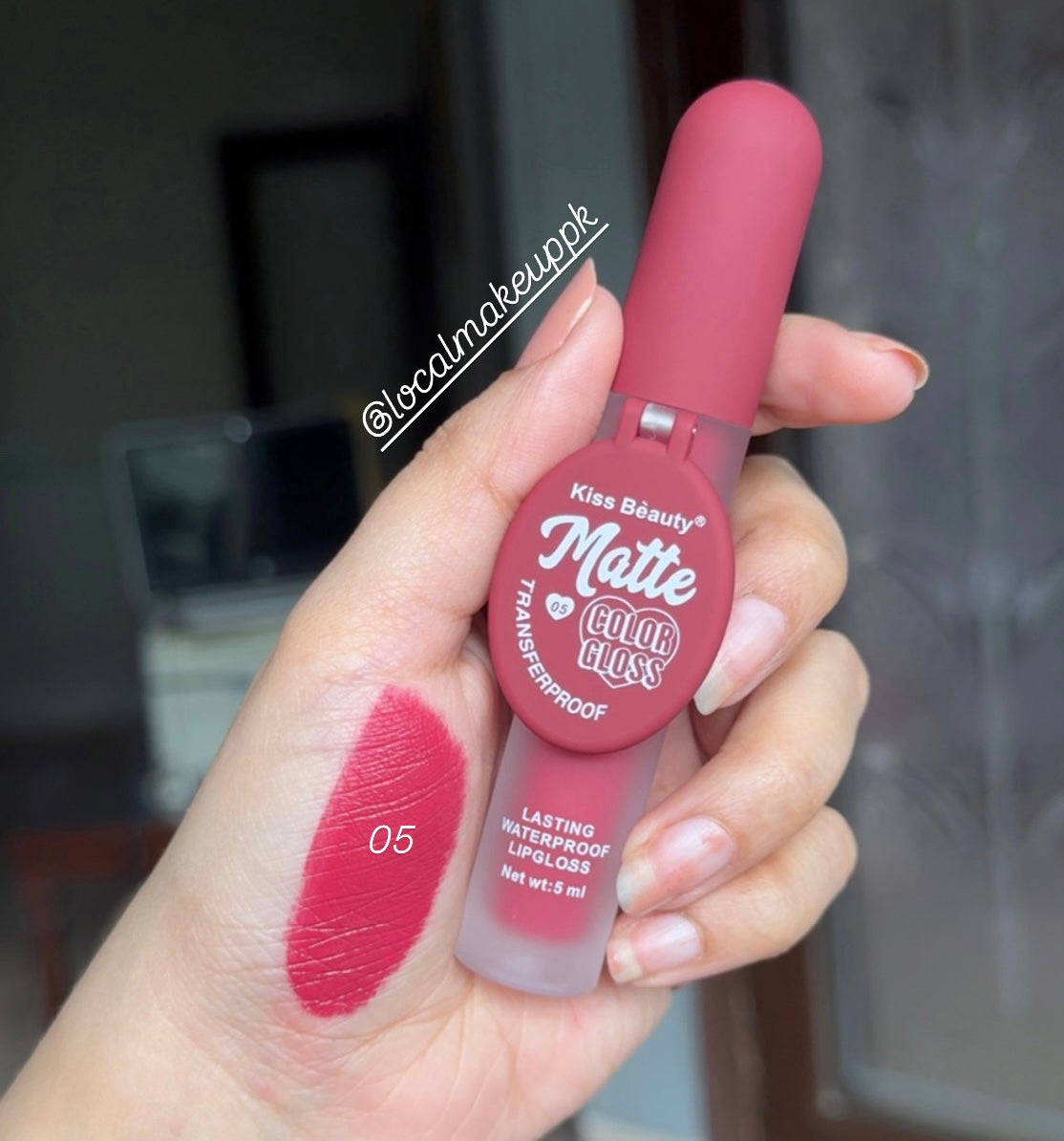 Kiss Beauty Matte Mirror Lipstick