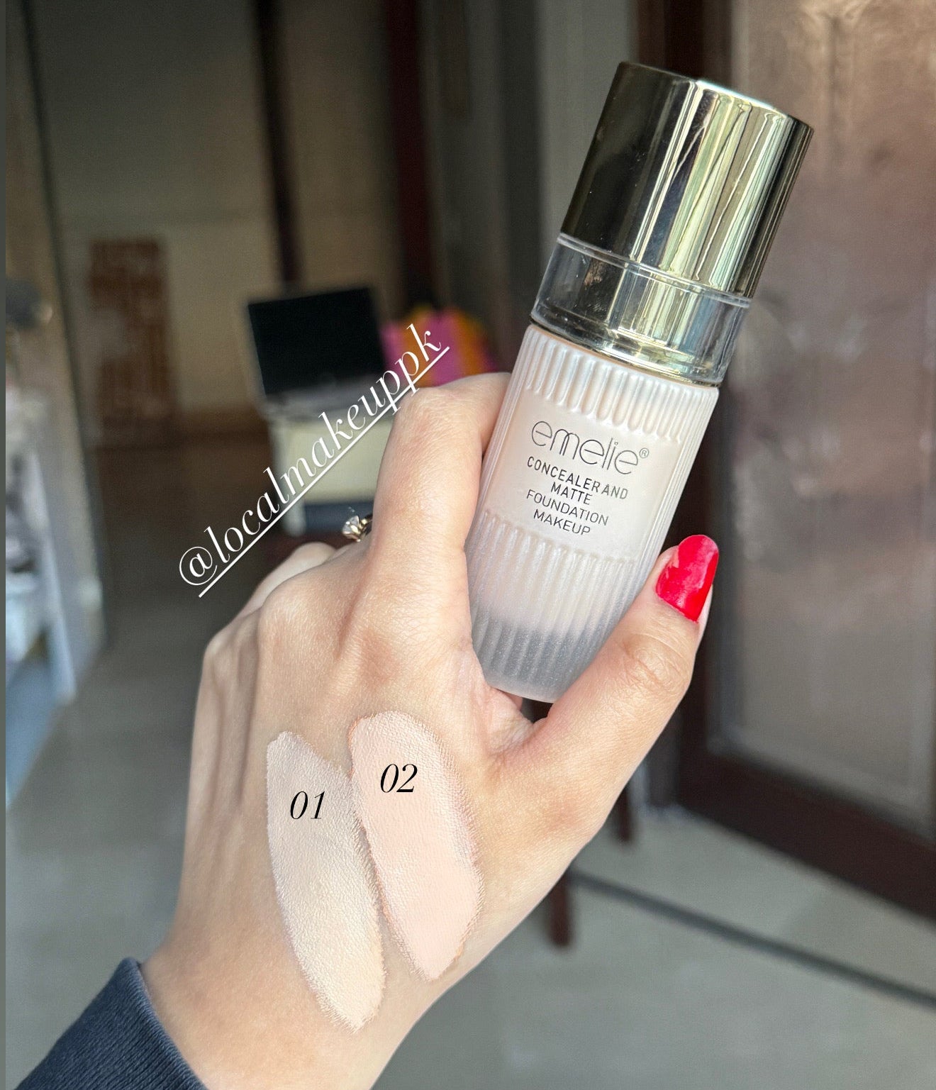 Emelie Concealer + Matte Foundation