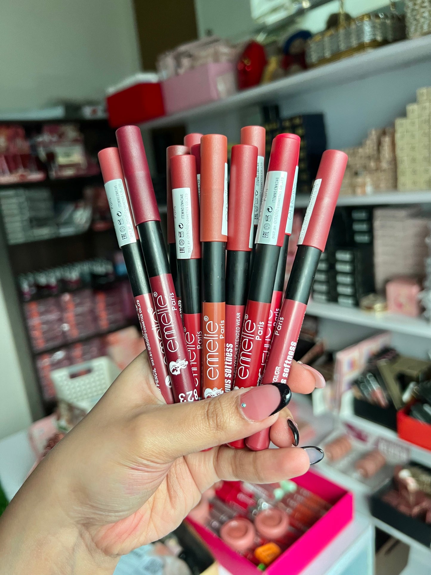 Emelie Soft Matte Lip Pencils