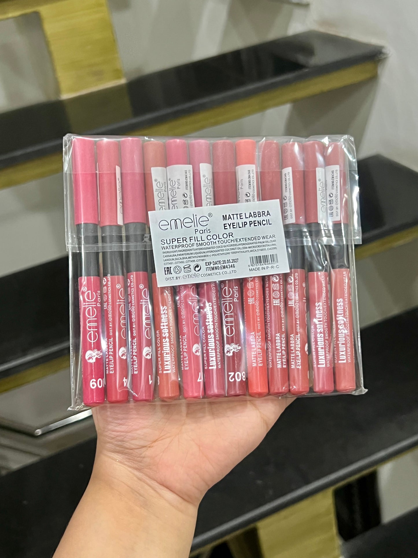 Emelie Soft Matte Lip Pencils